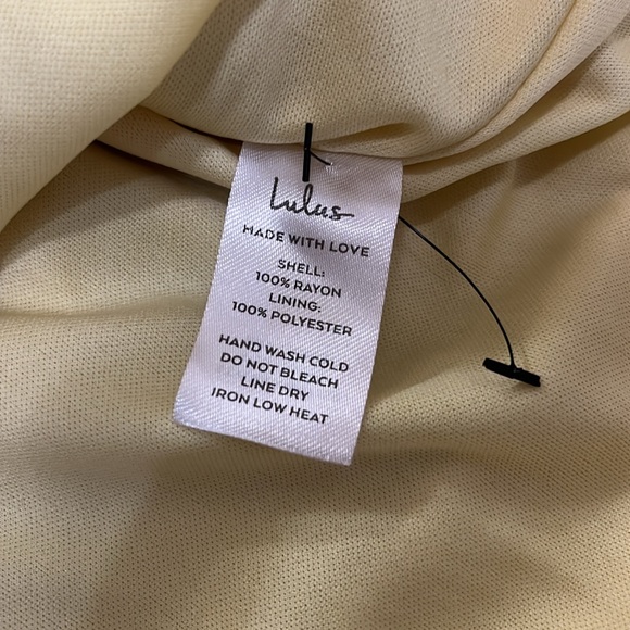 Lulu’s Yellow Ruffled Sundress - Picture 6 of 7